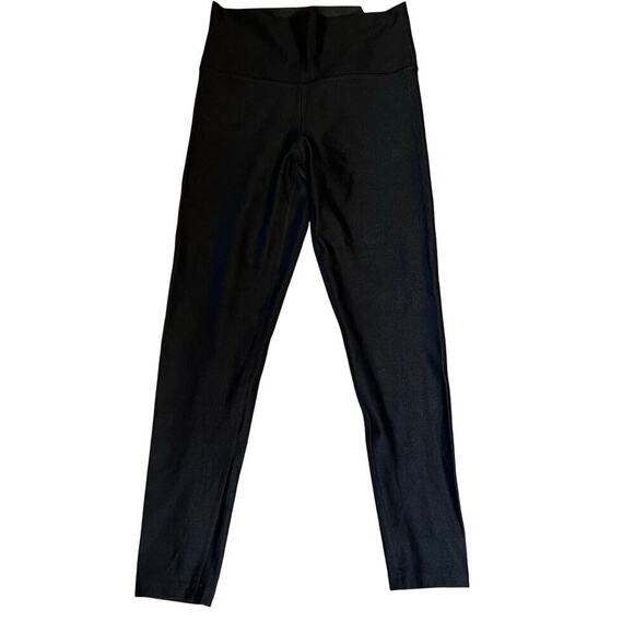 aerie Pants - Aerie Collant Sans Pieds 7/8 Tall Leggings.  Black.  Size Medium